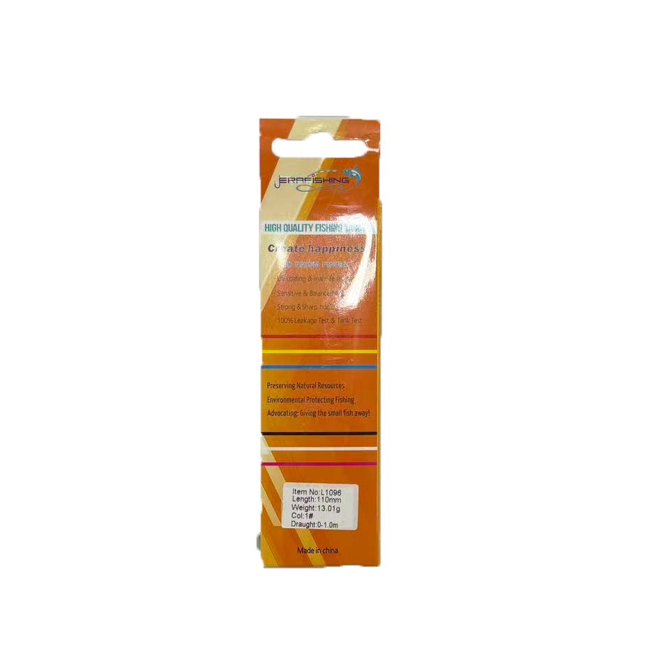 Воблер составной "ERAFISHIG" WEIGHT: 13.01g, LENGTH:110mm №：L1096 COL:1#